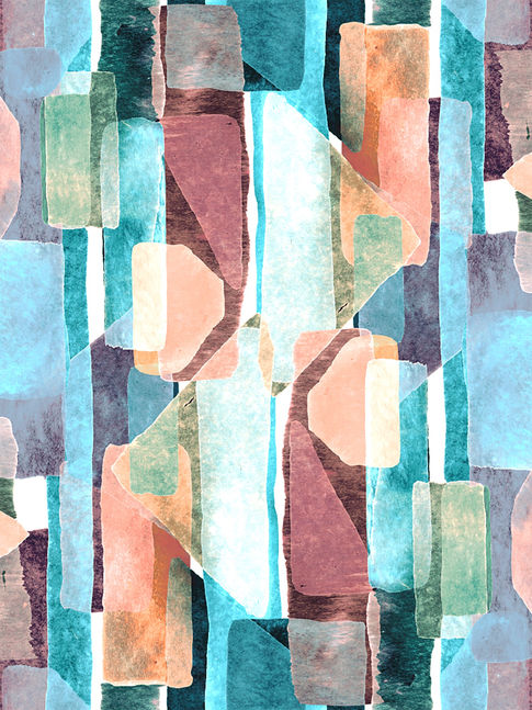 Close-up view of Mughal Digital Pattern.