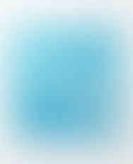 Blue and white abstract leaf print satin scarf flat lay