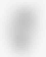 Black and white striped satin scarf tied in knot