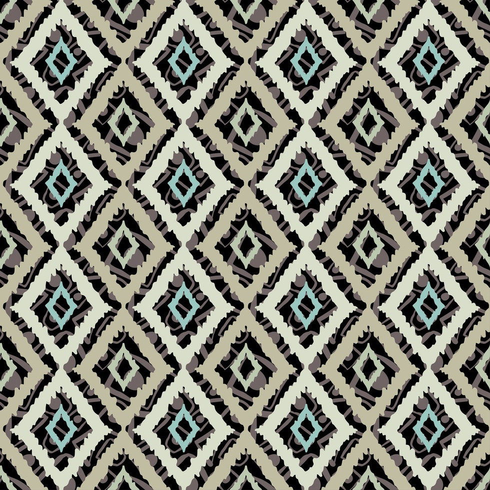 Close-up view of Geometric Digital Pattern.