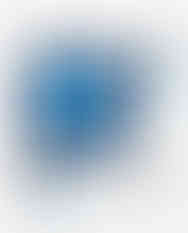 Folded blue geometric satin scarf with white border