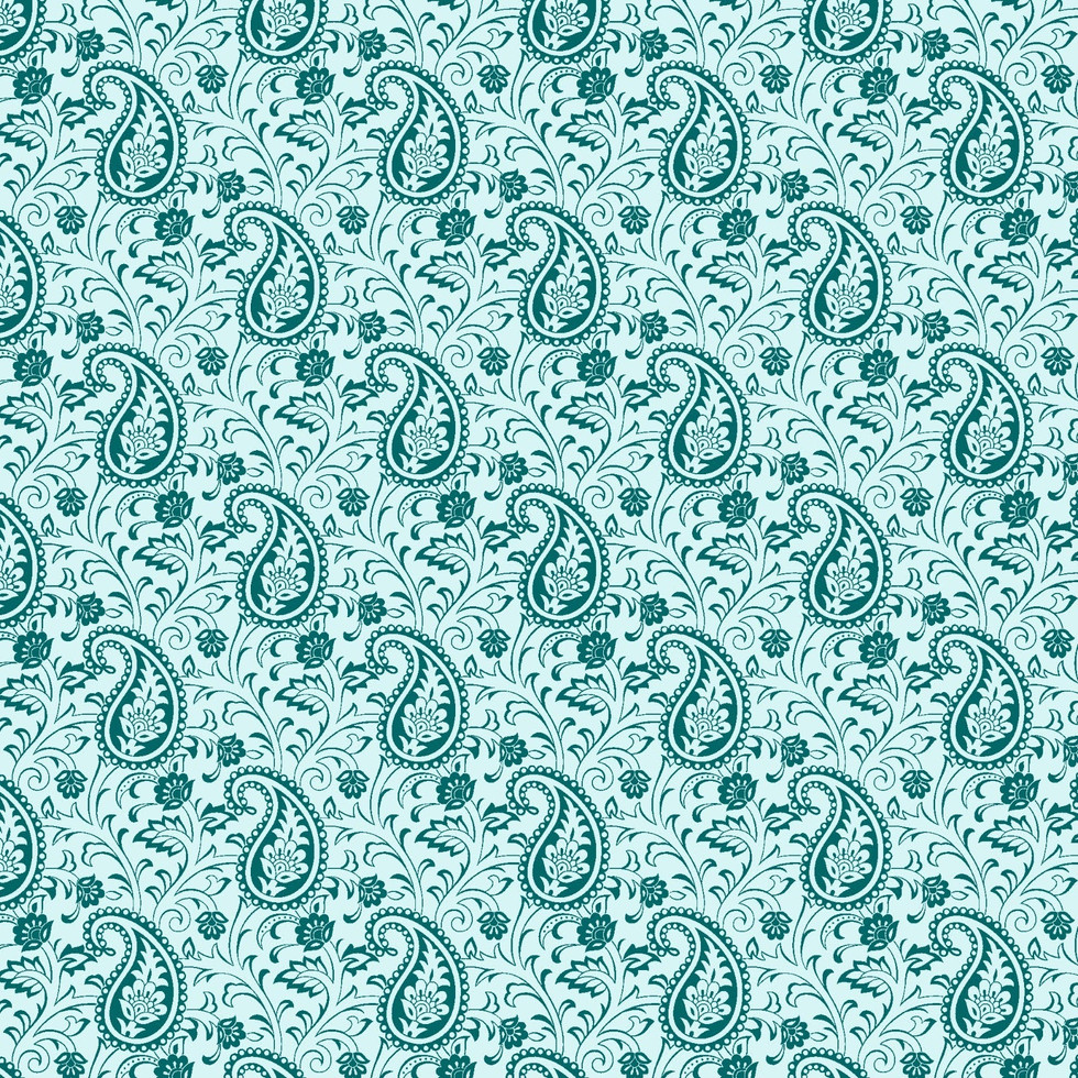 Close-up view of Mughal Digital Pattern.