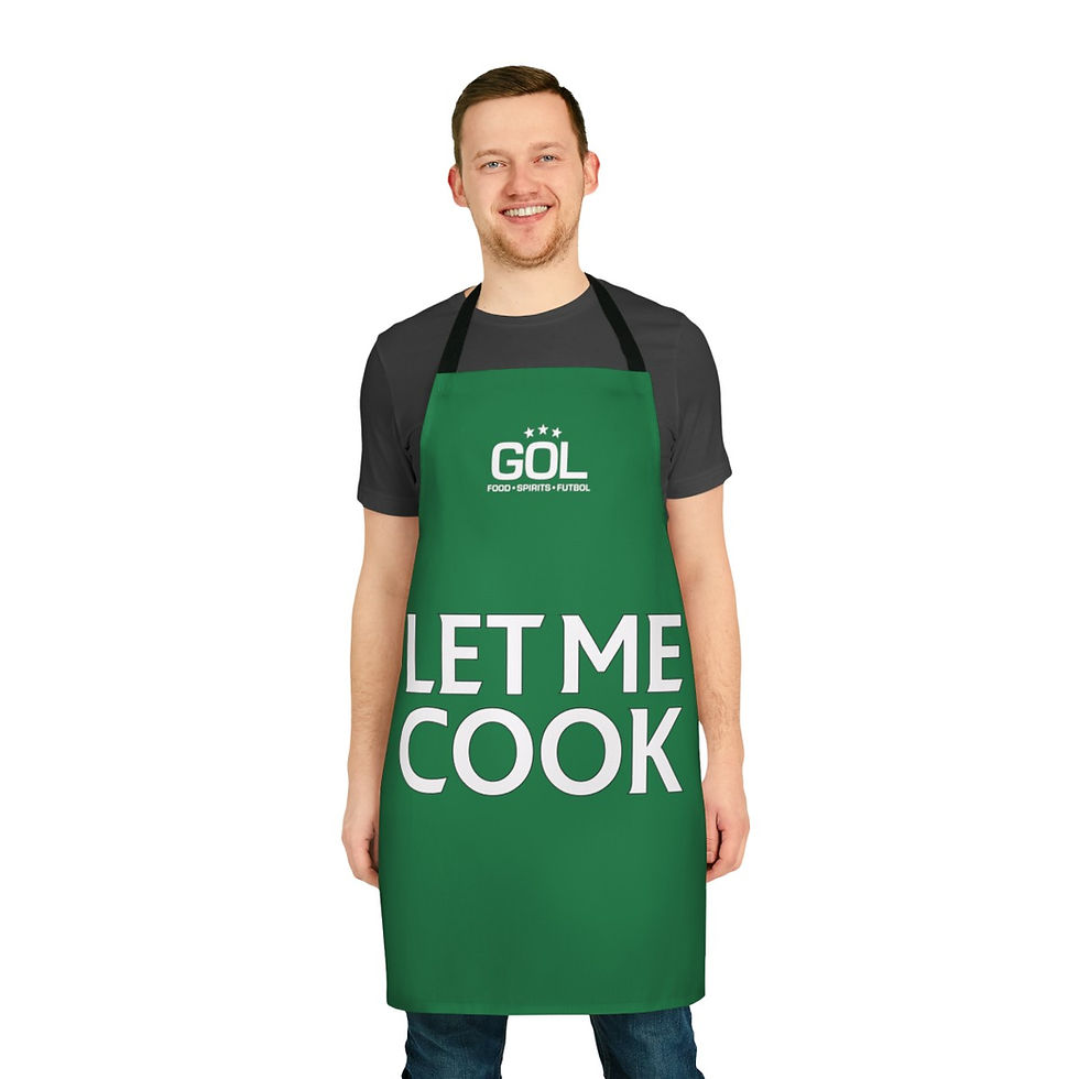 Thumbnail: GOL PDX "Let Me Cook" Apron, 5-Color Straps (AOP)