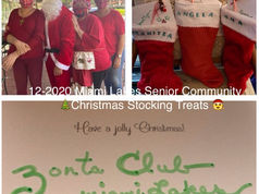 ZCML prepared & distributed Christmas Stockings for Seniors