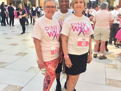 Zontas participate in the Pink Walk 