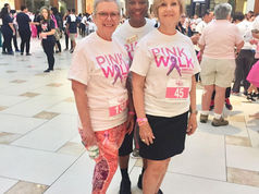 Zontas participate in the Pink Walk 