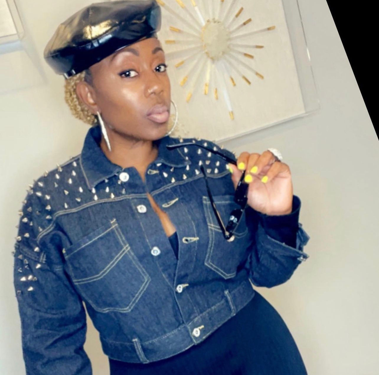 Studded Denim Jacket