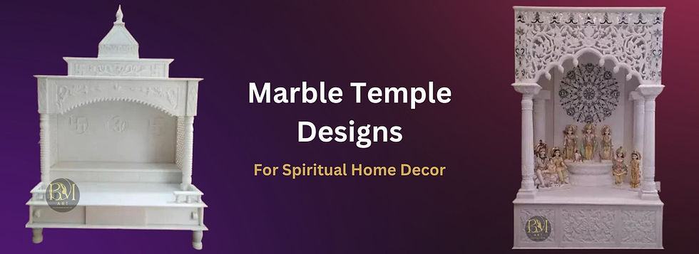Marble temple for home