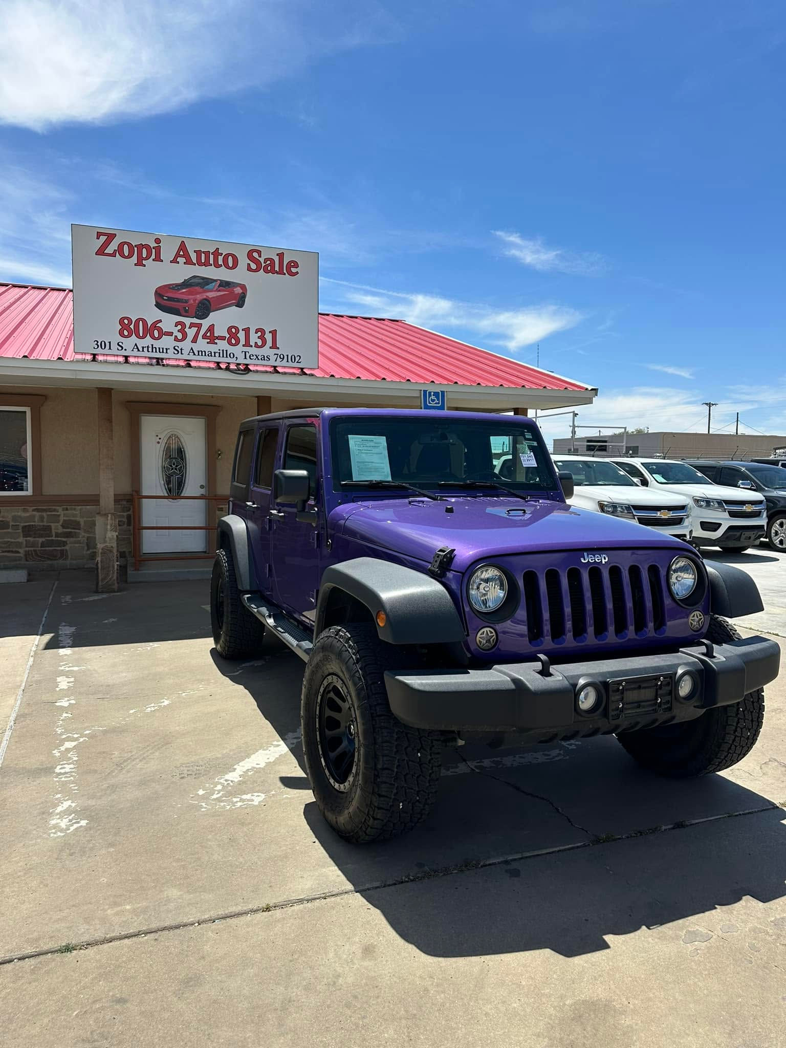 Copy of 2017 Jeep Wrangler Purple