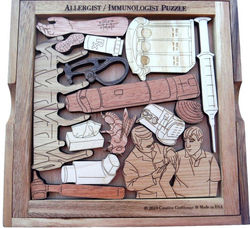 Allergy & Immunology Frame Puzzle