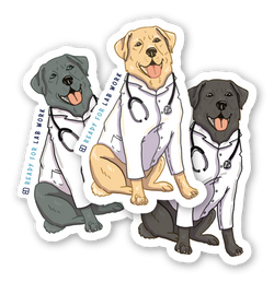 Ready for Labwork Sticker