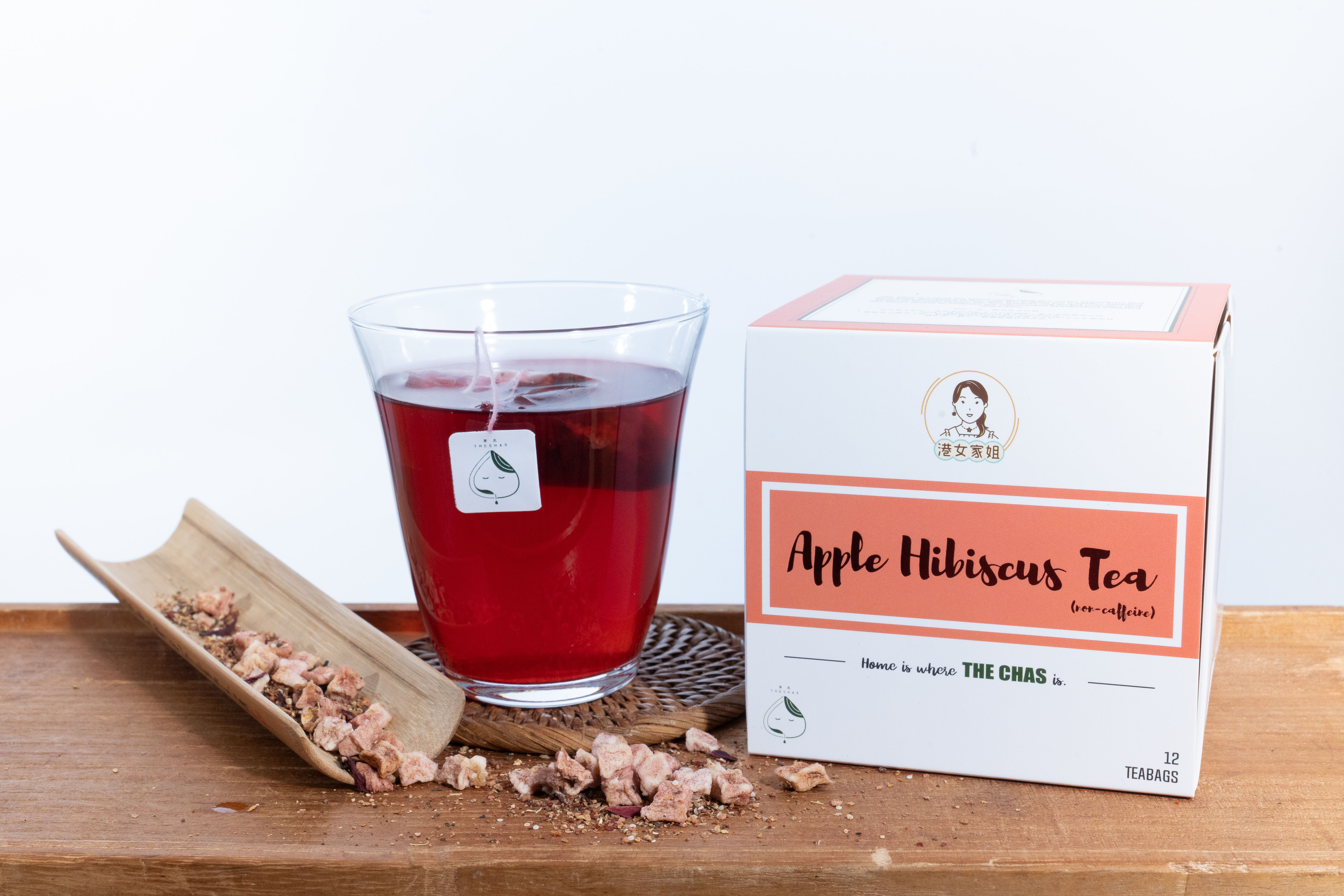 蘋果花茶 Apple and Hibiscus Tea