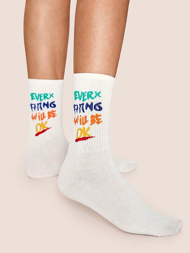 Everything Will Be Okay Socks