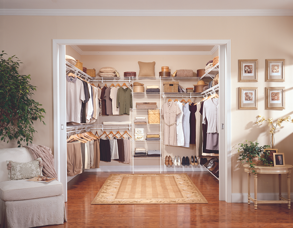 Superslide wire shelving