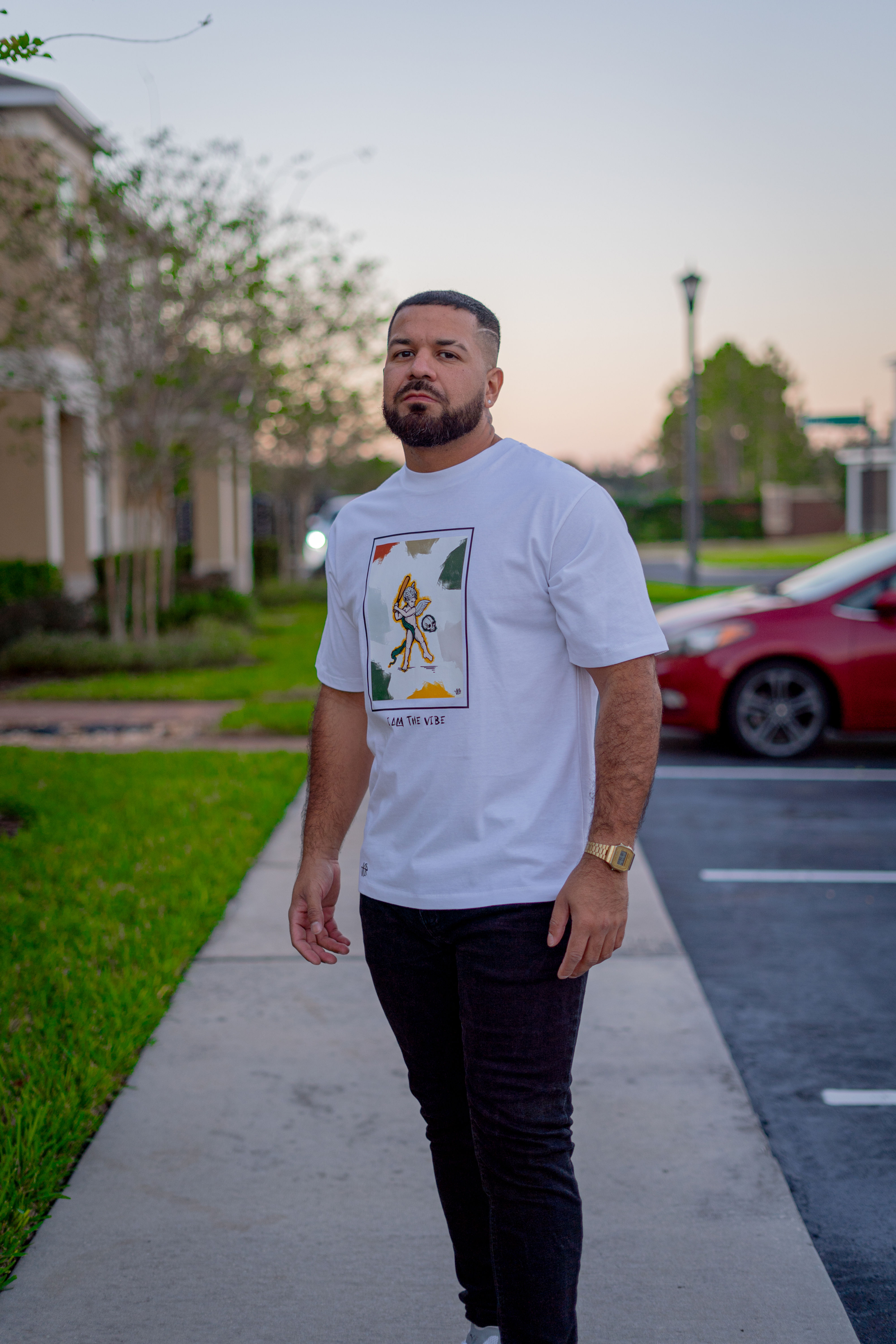 I am the vibe Oversized T-shirt