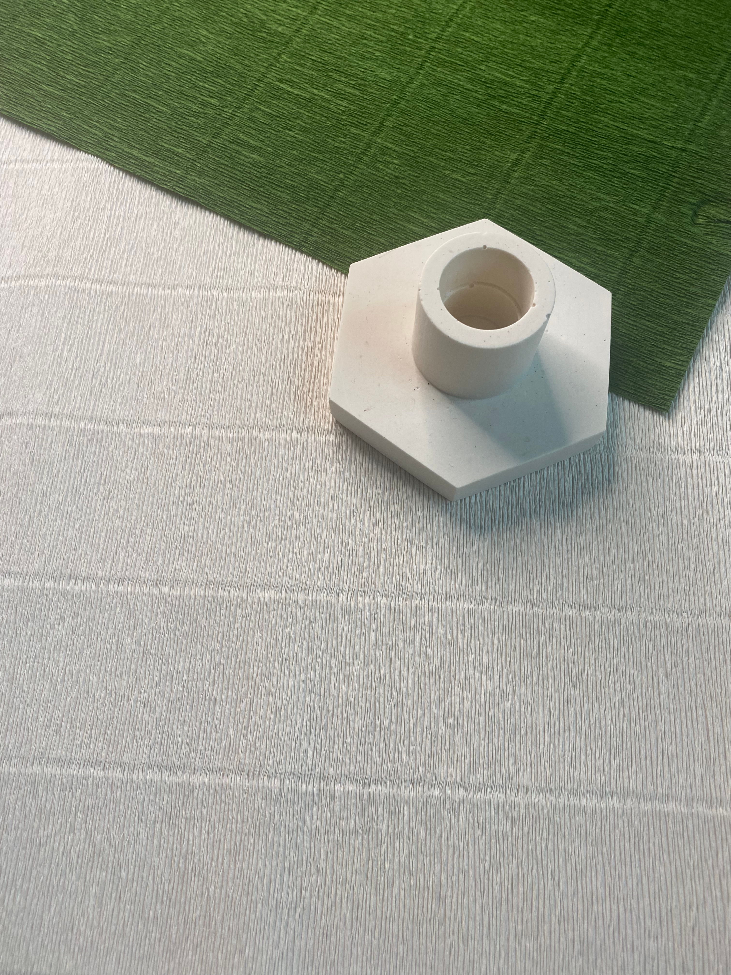 Kerzenhalter Hexagon