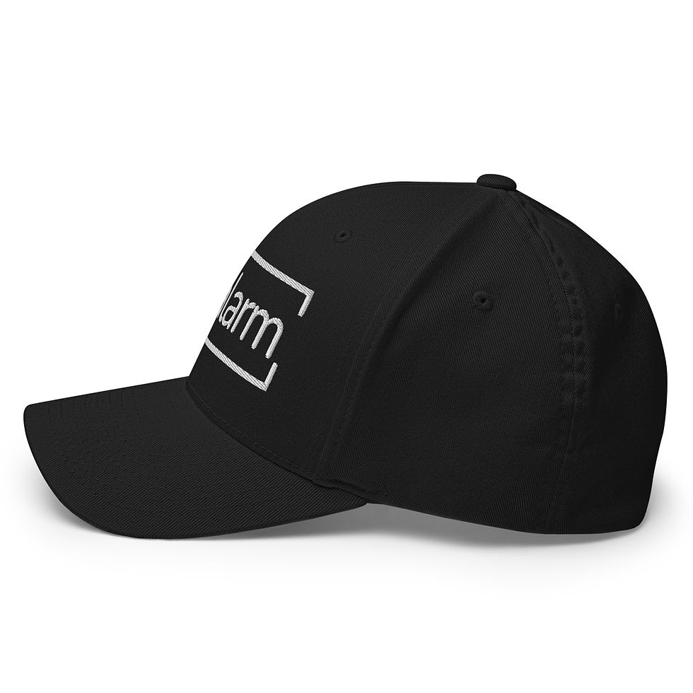 Thumbnail: Structured Twill Cap White Embroidery