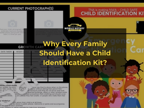 Making NWA Child Safe: Why Every Family Should Have a Child Identification Kit?