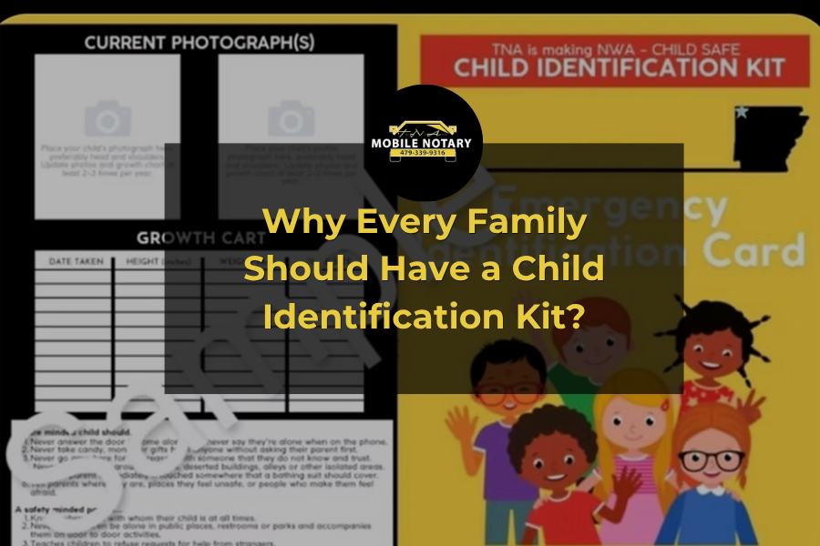 Making NWA Child Safe: Why Every Family Should Have a Child Identification Kit?