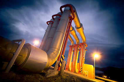 Workers at Gas Plant
