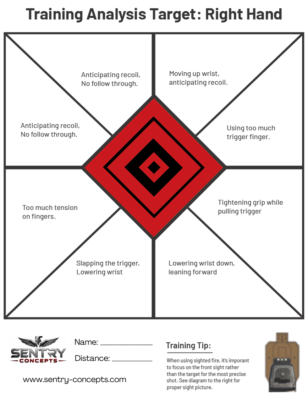 Thumbnail: Printable Range Target Pack