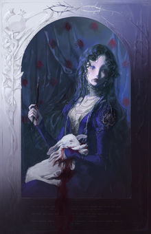 fantasy illustration about human and mermaid
