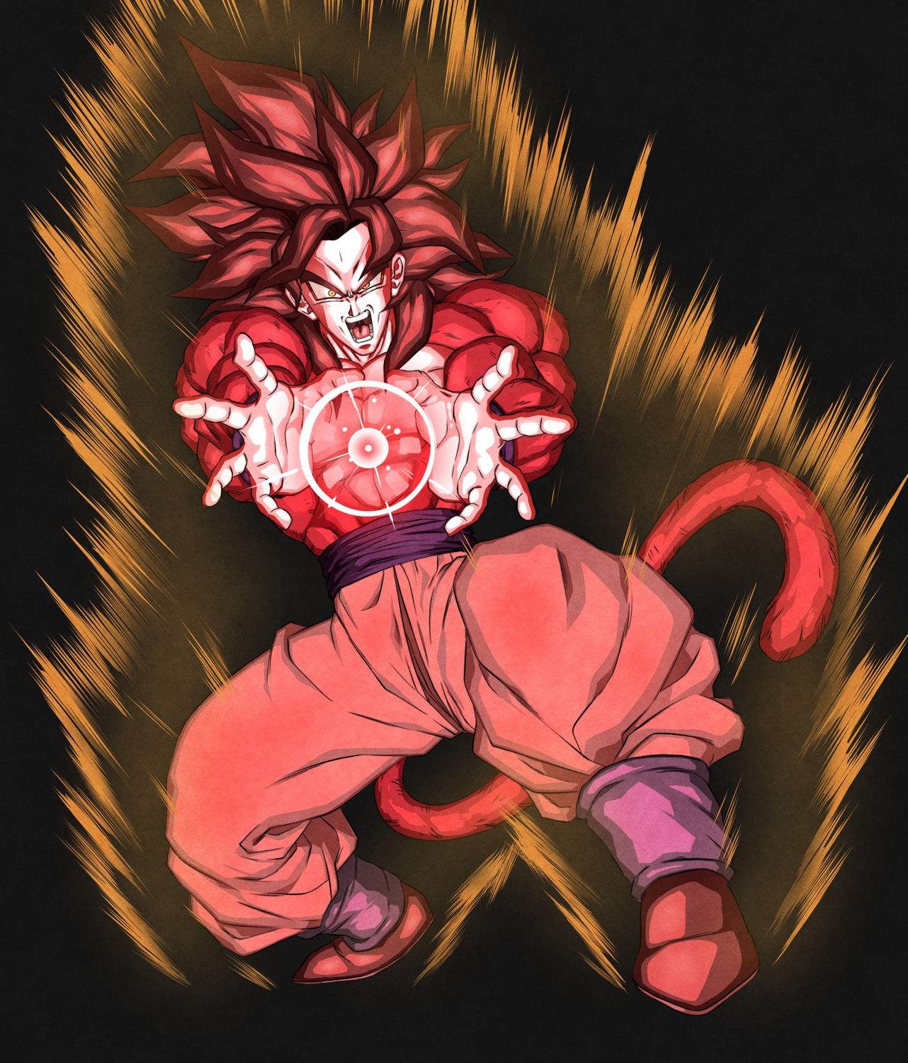 Goku Ssj4 F2 , 5 pack