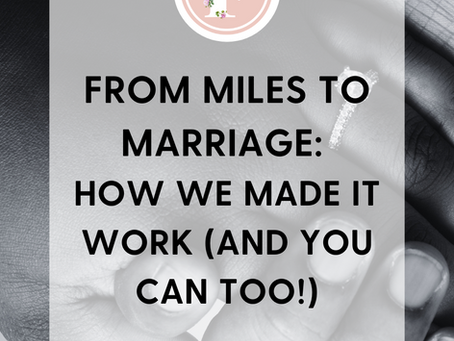 If you didn’t know, my now husband and I started our relationship, long distance–shocking right? Long-distance relationships (LDRs) are more common than you might think—yet each one comes with its own set of challenges.
