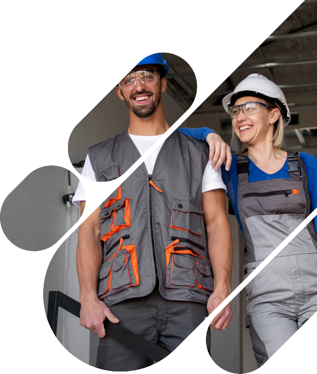 Skilled drywall contractor installing drywall sheets with precision and expertise.