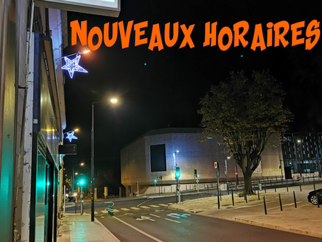 Couvre Feu - Nouveaux Horaires