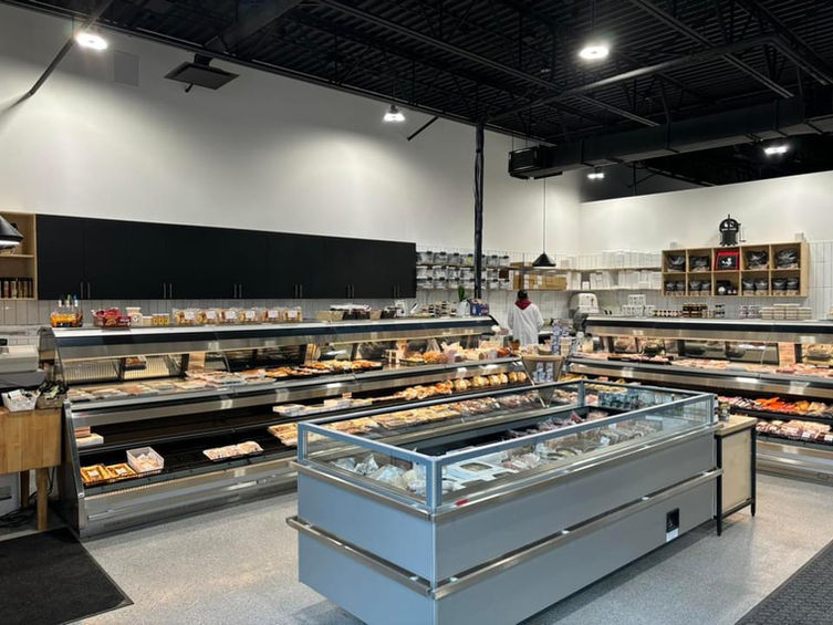 rénovation moderne d'une boucherie