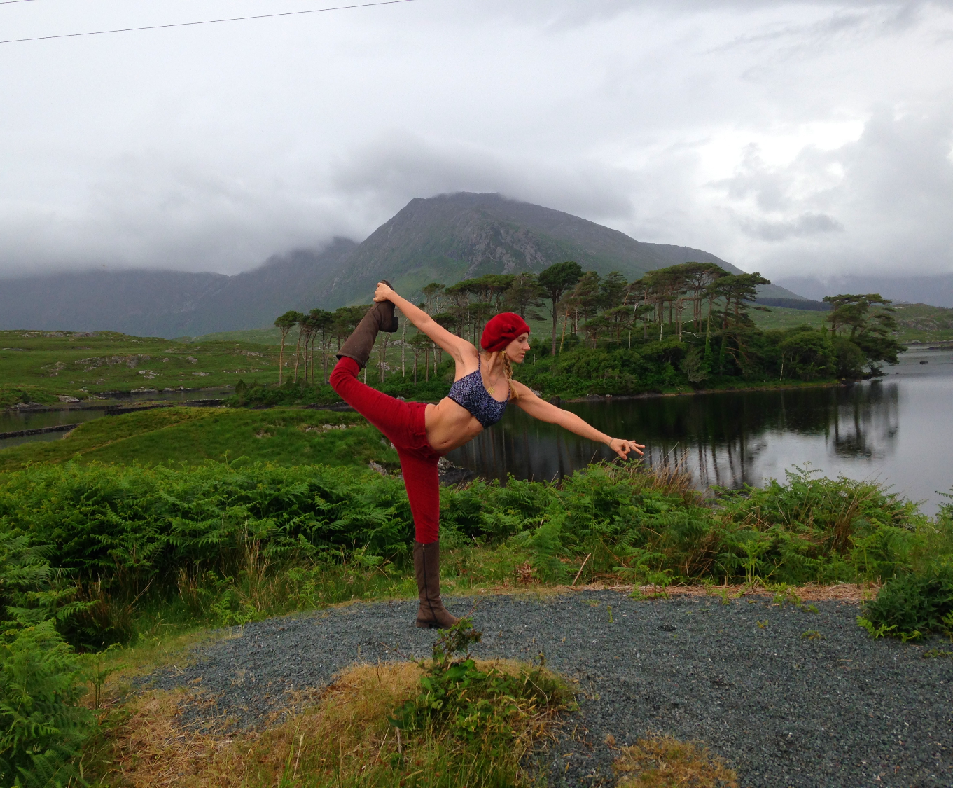 yoga at Connemara