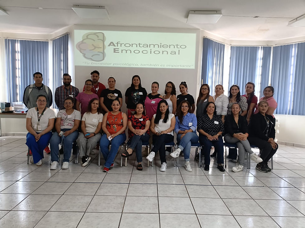 Afrontamiento Emocional, impartido en el Centro de Capacitación y Calidad San Luis Potosí.