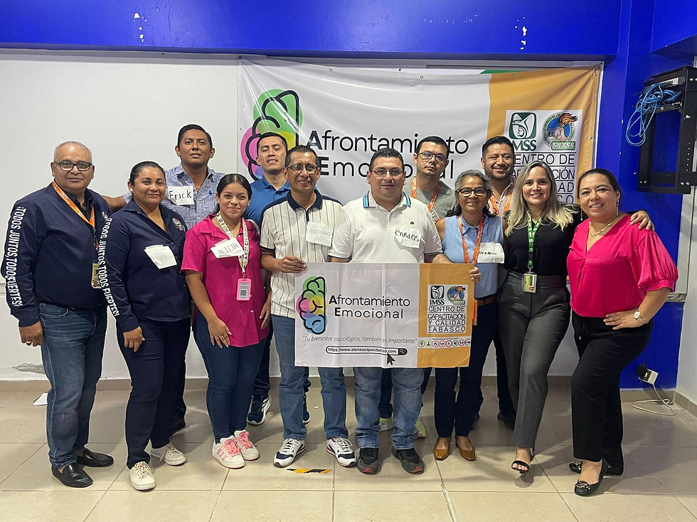 Afrontamiento emocional, impartido en el Centro de Capacitación y Calidad Tabasco