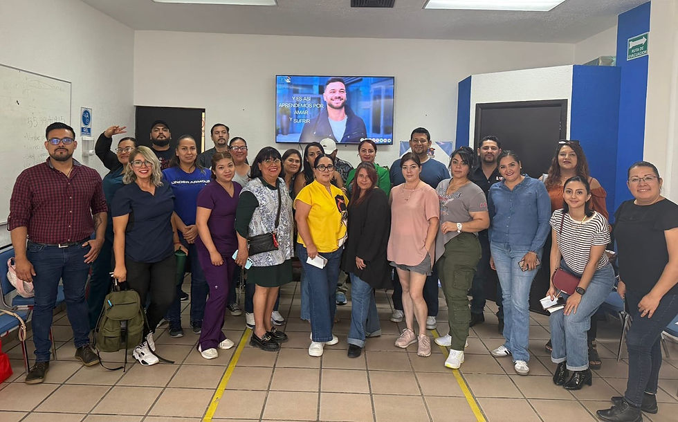 Afrontamiento emocional, impartido en el Centro de Capacitación y Calidad Cd. Juárez