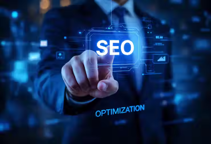 An SEO graphic