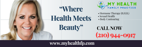 SmithMarketing lead gen ad for My Health Family Practice promoting hormone therapy and wellness services”