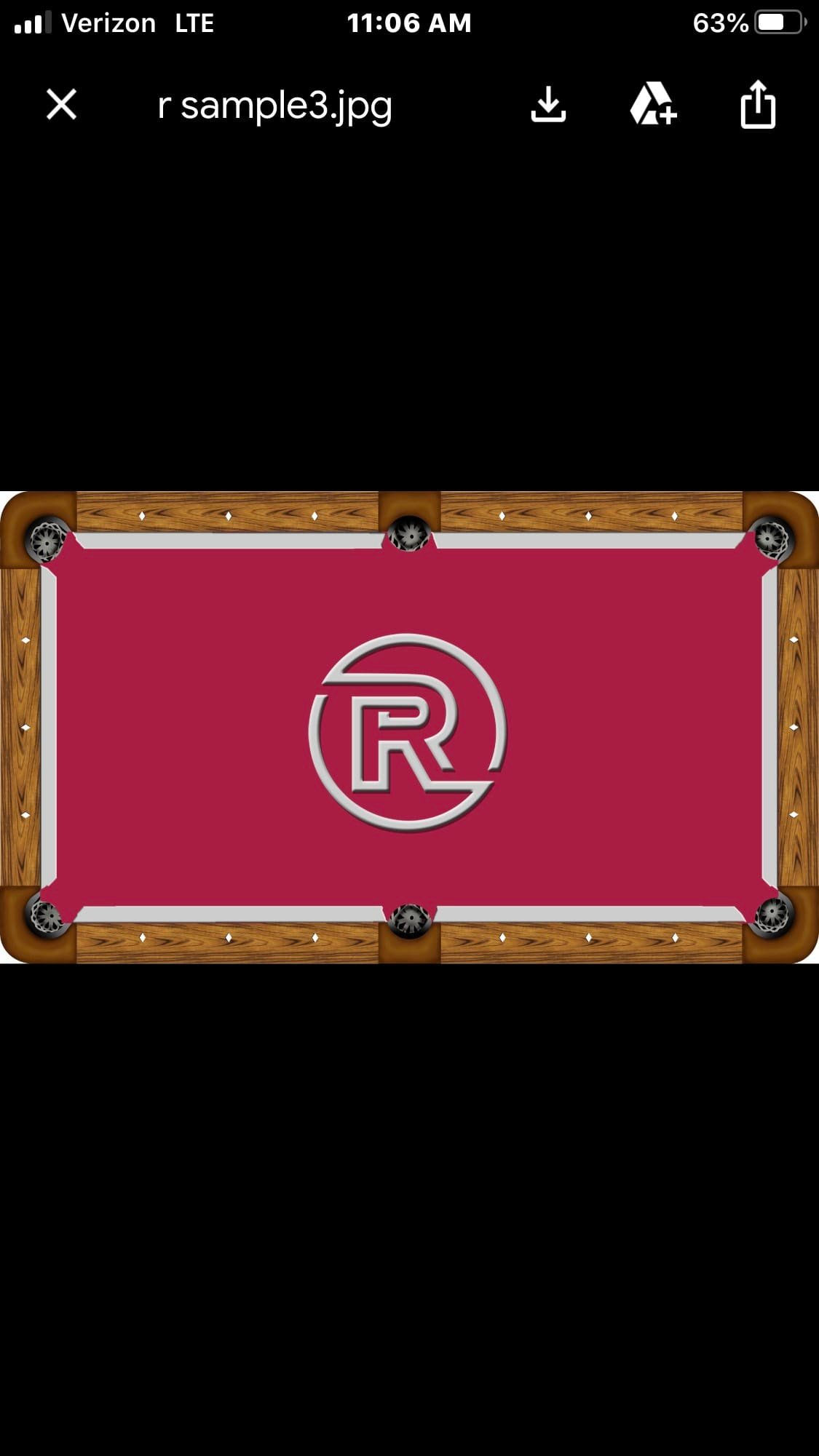 Rotor R Custom Pool Table Felt