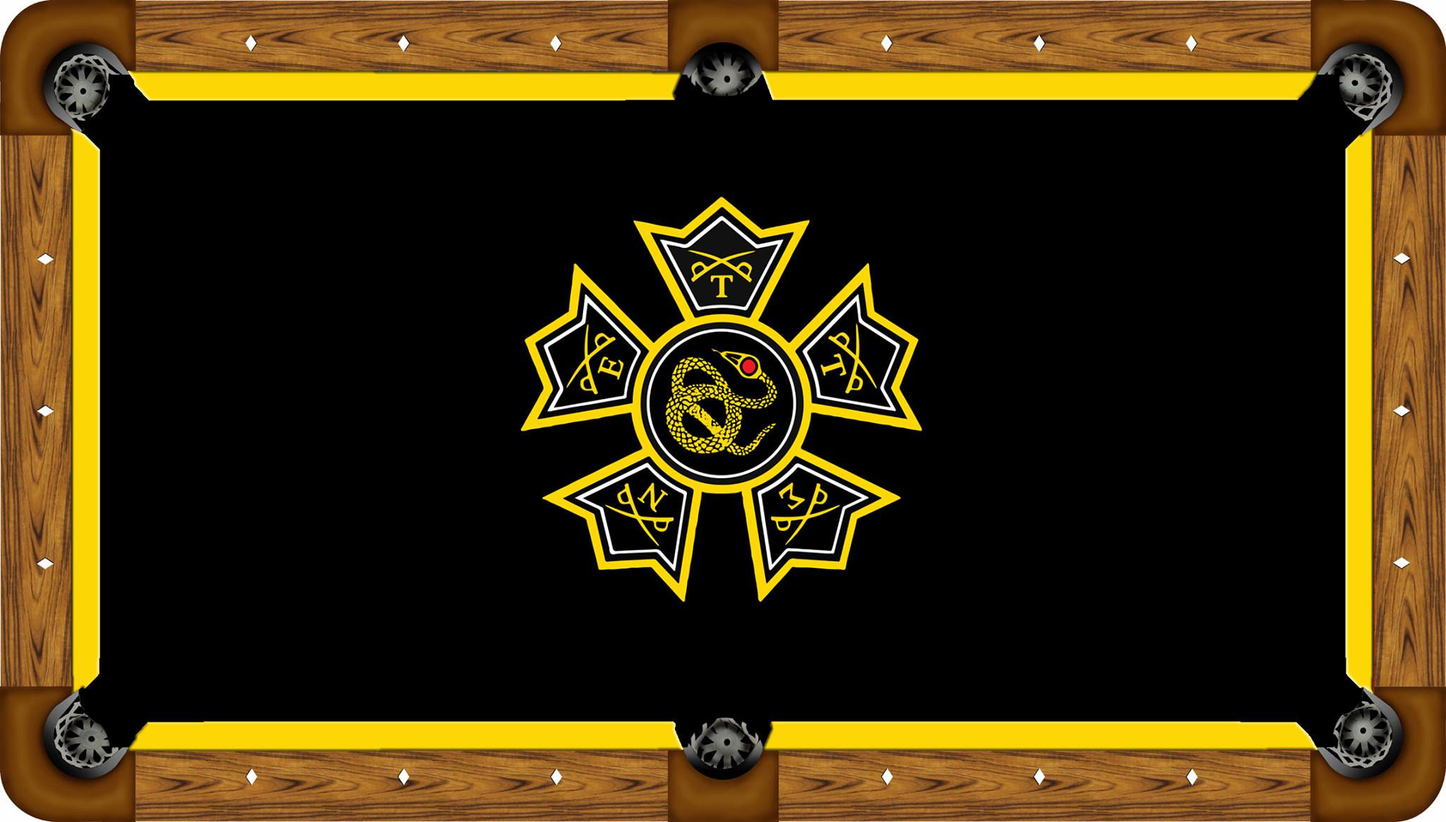 Emblem1 Custom Pool Table Felt