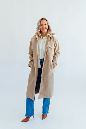 anuke 25AW Boacollar Padding Coat ベージュ38 Hoodie Peacoat SKU 25 | Velvet Vogue