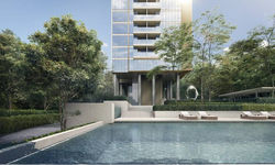 CR Swimming Pool with Sculpture