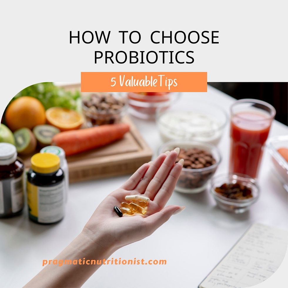 How to Choose the Best Probiotics: What You Need to Know