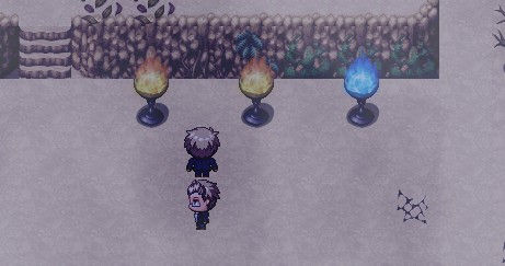 3 torches after saving Scare-old