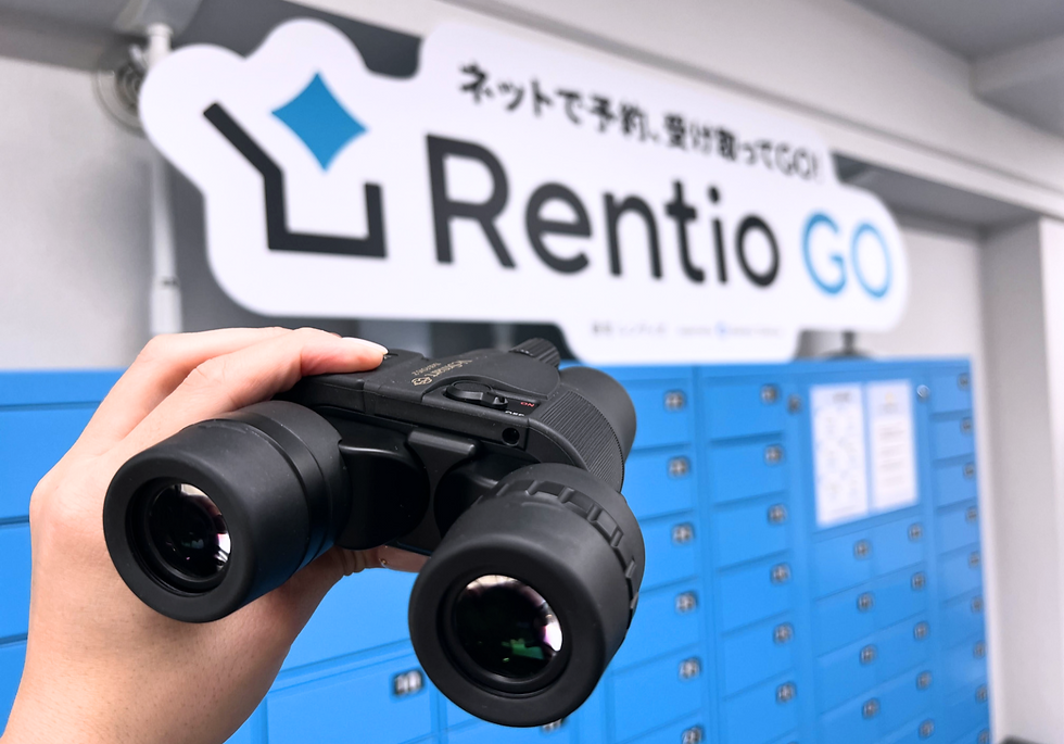 イベント当日に受け取り・返却できる即日レンタル ― レンティオがKEYVOXスマートロッカーで実現