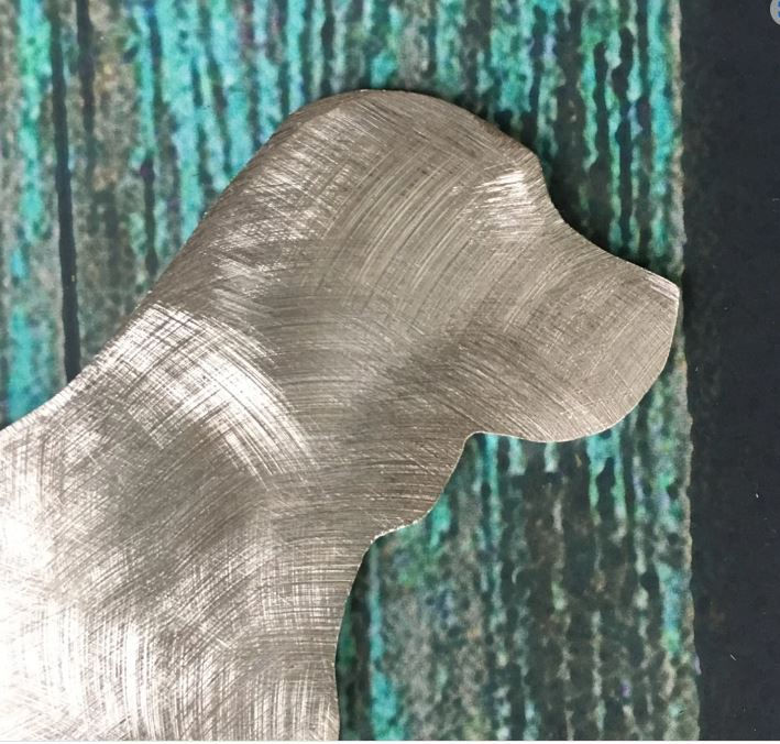 Thumbnail: Beagle, Design B, with Star, Dog, Christmas, Tree Topper, Holidays, Aluminum