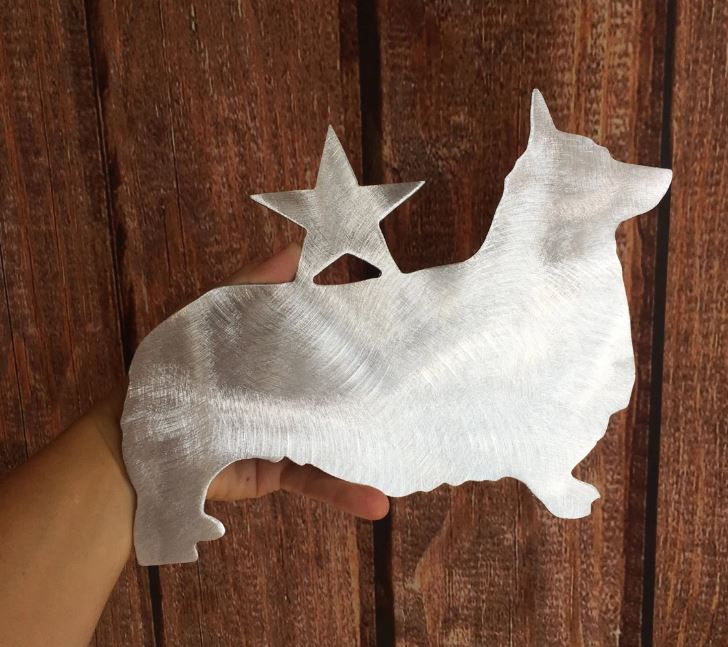 Thumbnail: Pembroke Welsh Corgi, Dog, with Star, Tree Topper, Holiday Decor, Christmas