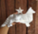 Thumbnail: Cardigan Corgi, with Star, Dog, Tree Topper, Holiday Decoration