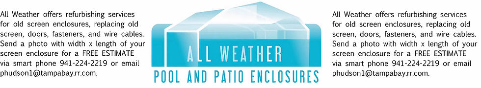 All Weather Pool and Patio Enclosures
