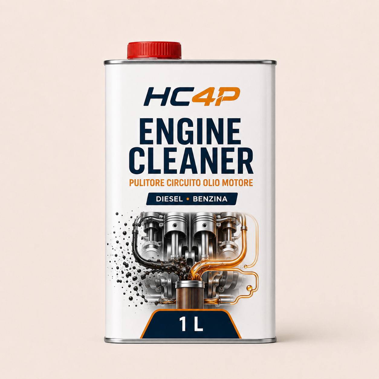 ENGINE CLEANER – Pulitore circuito olio motore diesel e benzina