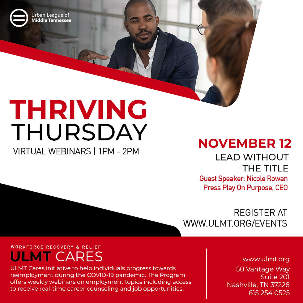 Workforce Webinar: Lead Without the Title